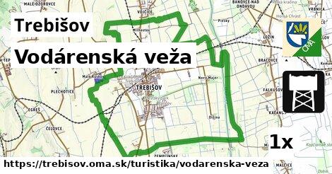 vodárenská veža v Trebišov