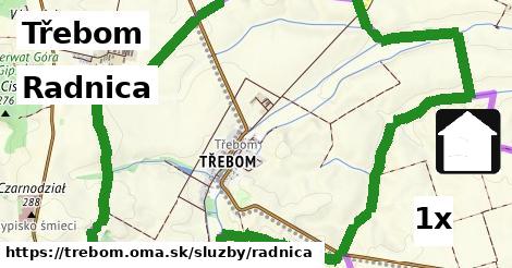 Radnica, Třebom