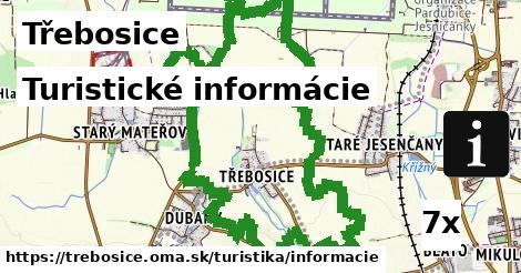 Turistické informácie, Třebosice