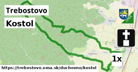 Kostol, Trebostovo