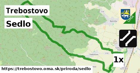 Sedlo, Trebostovo