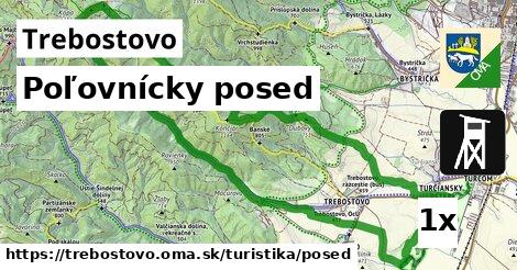 Poľovnícky posed, Trebostovo