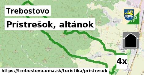 Prístrešok, altánok, Trebostovo