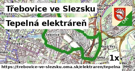 tepelná elektráreň v Třebovice ve Slezsku