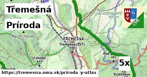 príroda v Třemešná