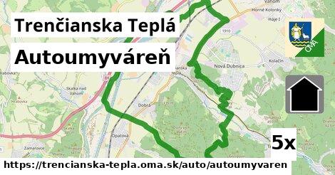 autoumyváreň v Trenčianska Teplá