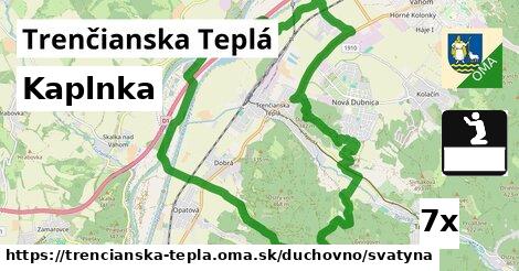 Kaplnka, Trenčianska Teplá