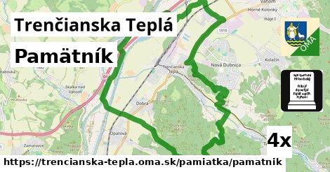 Pamätník, Trenčianska Teplá