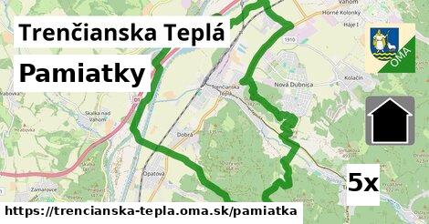 pamiatky v Trenčianska Teplá