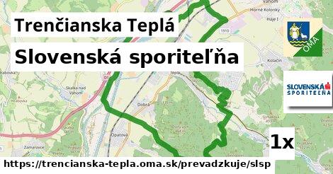 Slovenská sporiteľňa, Trenčianska Teplá