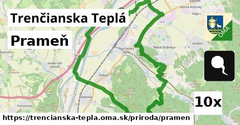 Prameň, Trenčianska Teplá