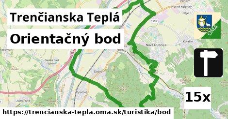 Orientačný bod, Trenčianska Teplá