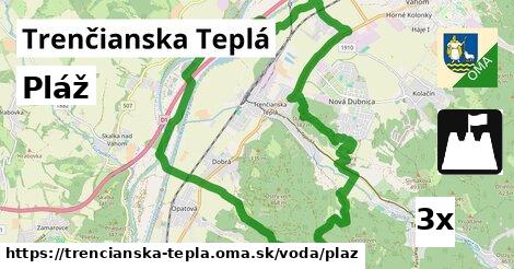 Pláž, Trenčianska Teplá