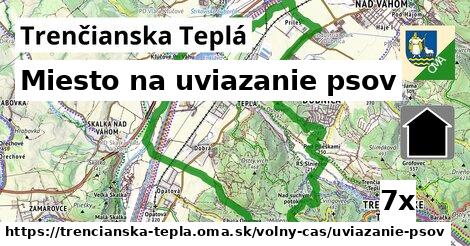 Miesto na uviazanie psov, Trenčianska Teplá