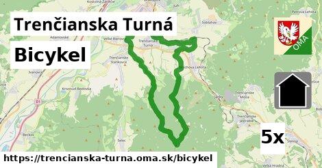 bicykel v Trenčianska Turná