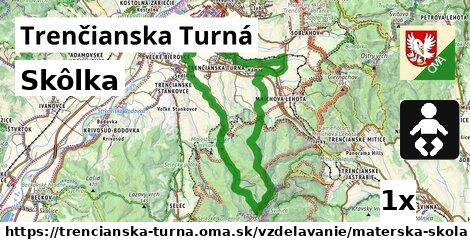 Skôlka, Trenčianska Turná