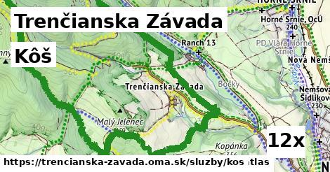 Kôš, Trenčianska Závada