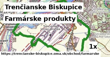 Farmárske produkty, Trenčianske Biskupice