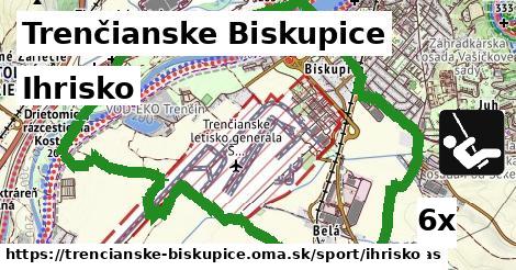 Ihrisko, Trenčianske Biskupice