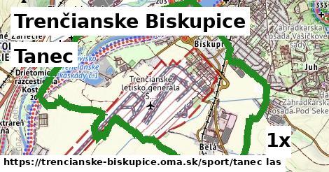 Tanec, Trenčianske Biskupice