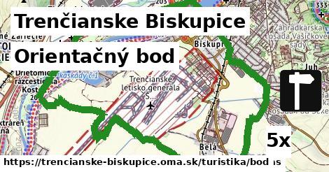 Orientačný bod, Trenčianske Biskupice