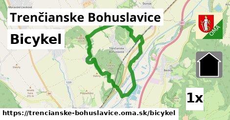 bicykel v Trenčianske Bohuslavice