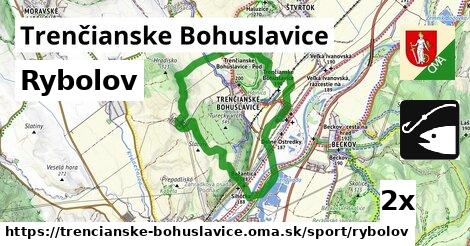 rybolov v Trenčianske Bohuslavice