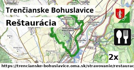 Reštaurácia, Trenčianske Bohuslavice