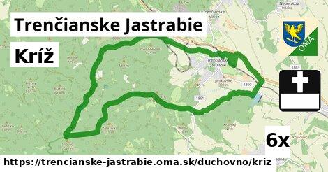 Kríž, Trenčianske Jastrabie