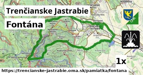 Fontána, Trenčianske Jastrabie