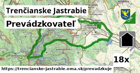 prevádzkovateľ v Trenčianske Jastrabie