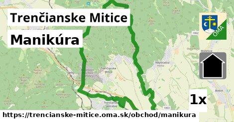 manikúra v Trenčianske Mitice