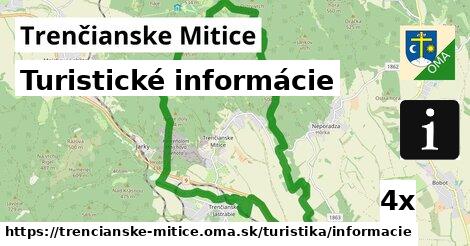 Turistické informácie, Trenčianske Mitice