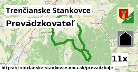 prevádzkovateľ v Trenčianske Stankovce