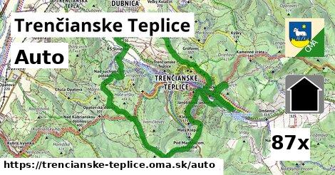 auto v Trenčianske Teplice