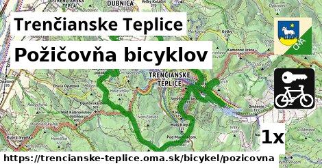 Požičovňa bicyklov, Trenčianske Teplice