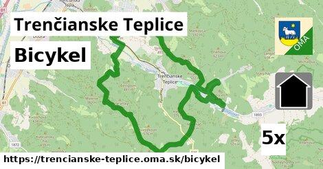 bicykel v Trenčianske Teplice