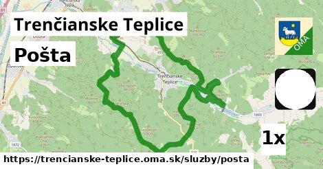 Pošta, Trenčianske Teplice