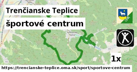 športové centrum, Trenčianske Teplice