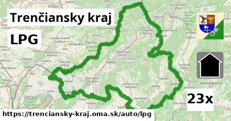 LPG, Trenčiansky kraj