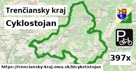 Cyklostojan, Trenčiansky kraj