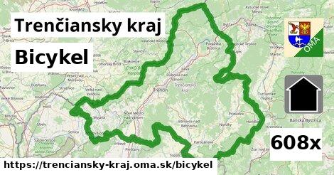 bicykel v Trenčiansky kraj