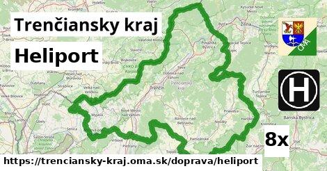 heliport v Trenčiansky kraj