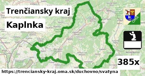 Kaplnka, Trenčiansky kraj