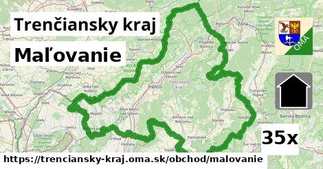 Maľovanie, Trenčiansky kraj