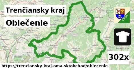 Oblečenie, Trenčiansky kraj