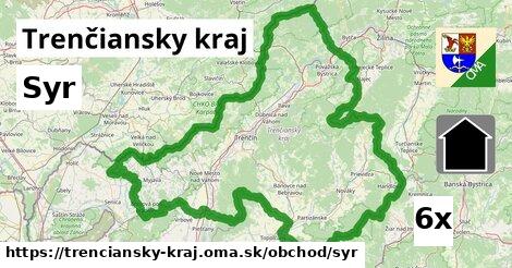 Syr, Trenčiansky kraj