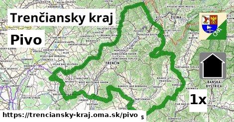 pivo v Trenčiansky kraj