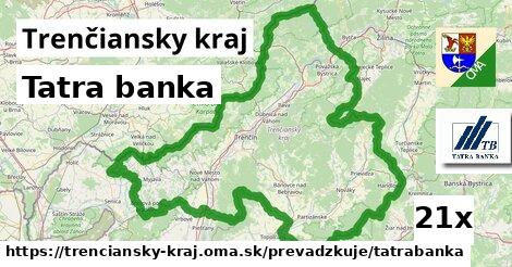 Tatra banka, Trenčiansky kraj