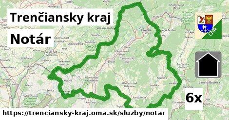 Notár, Trenčiansky kraj